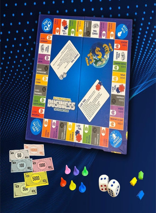 ToyMagic International Business - Board Game|Strategic Folding Card Game|Learn Business Strategy Challanges|Indoor Outdoor Portable Toy|Education & Learning Game|Birthday Gift for Kids|Made in India - Image 1